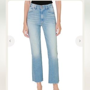 Mother Jeans The Hustler Ankle Fray Size 26 High-Life. Worn once!